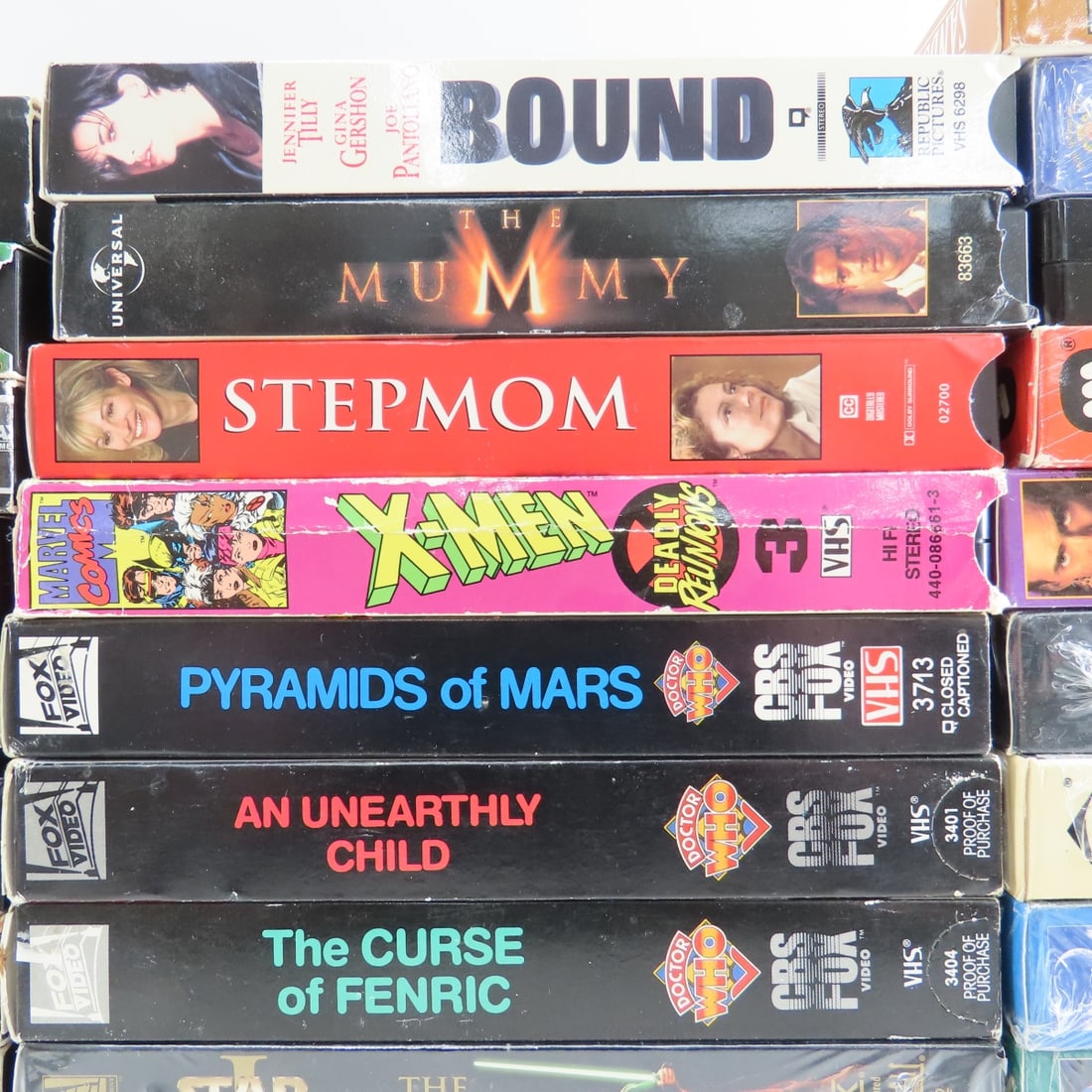 50 VHS TAPES: Dr. Who & more. Some sealed - 6