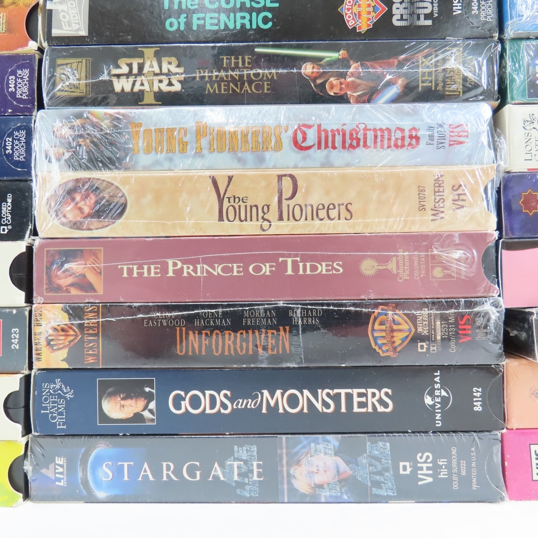 50 VHS TAPES: Dr. Who & more. Some sealed - 7