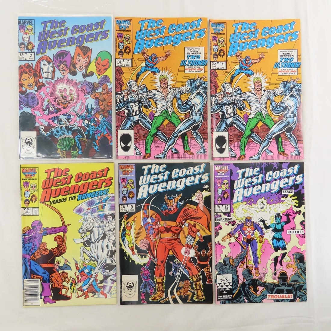 55+ West Coast Avengers Comics 2-98 plus annuals - 2