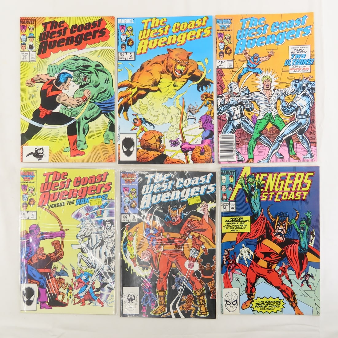 55+ West Coast Avengers Comics 2-98 plus annuals - 3