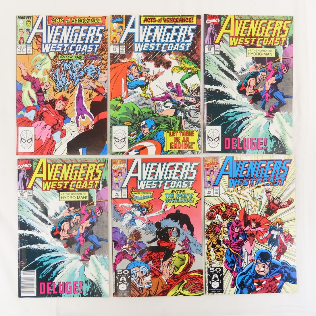 55+ West Coast Avengers Comics 2-98 plus annuals - 4