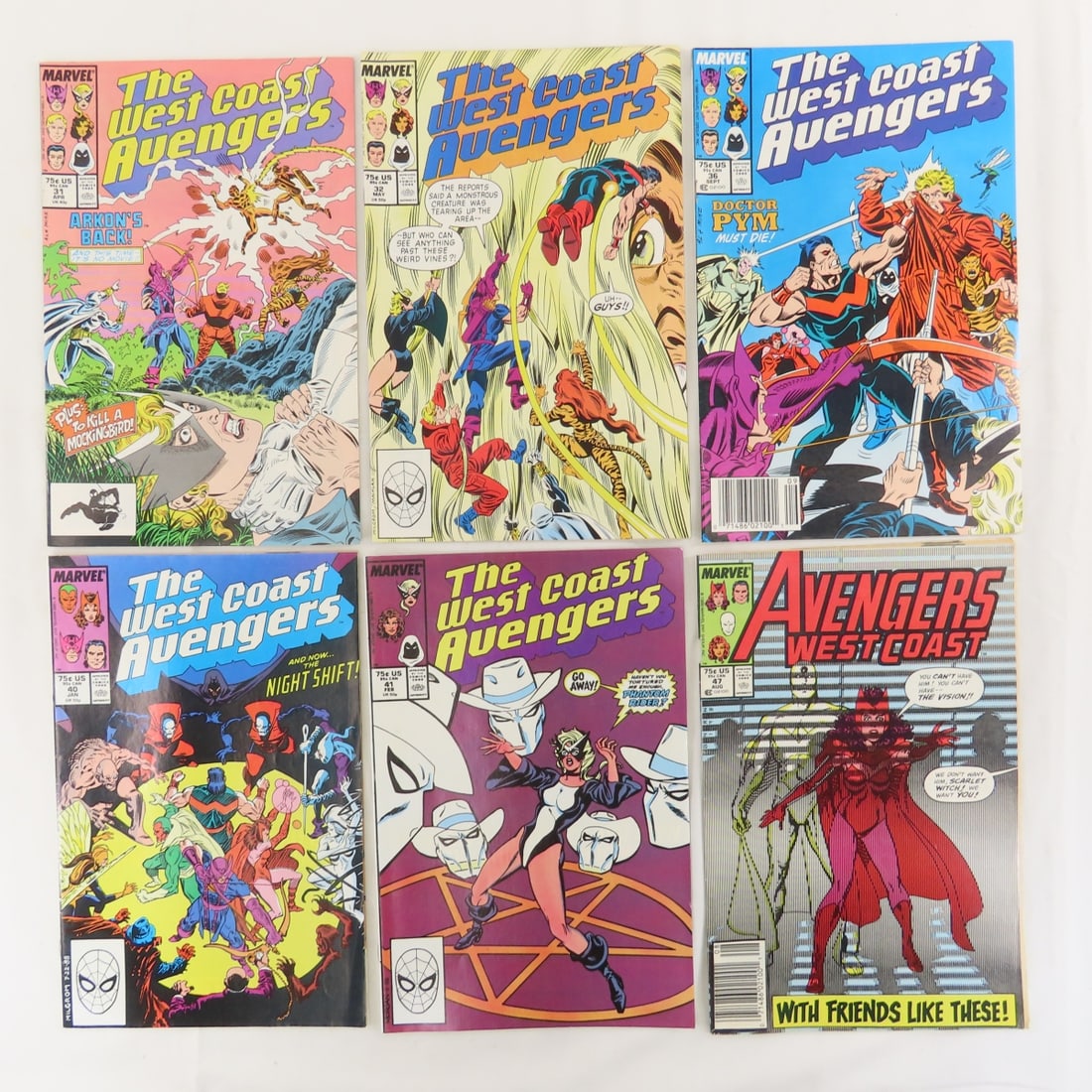 55+ West Coast Avengers Comics 2-98 plus annuals - 6