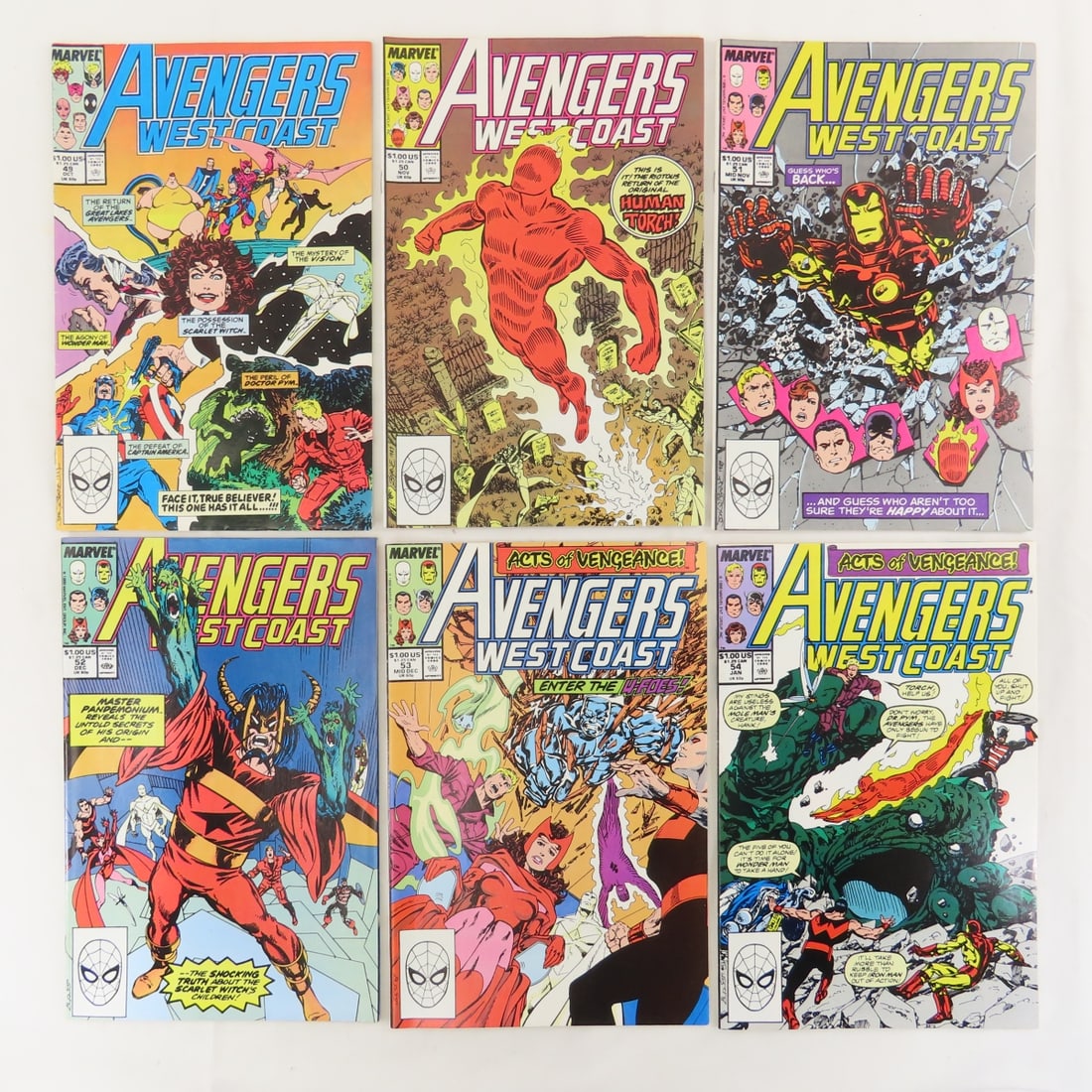 55+ West Coast Avengers Comics 2-98 plus annuals - 7
