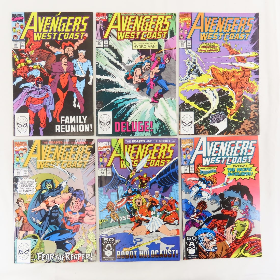 55+ West Coast Avengers Comics 2-98 plus annuals - 8