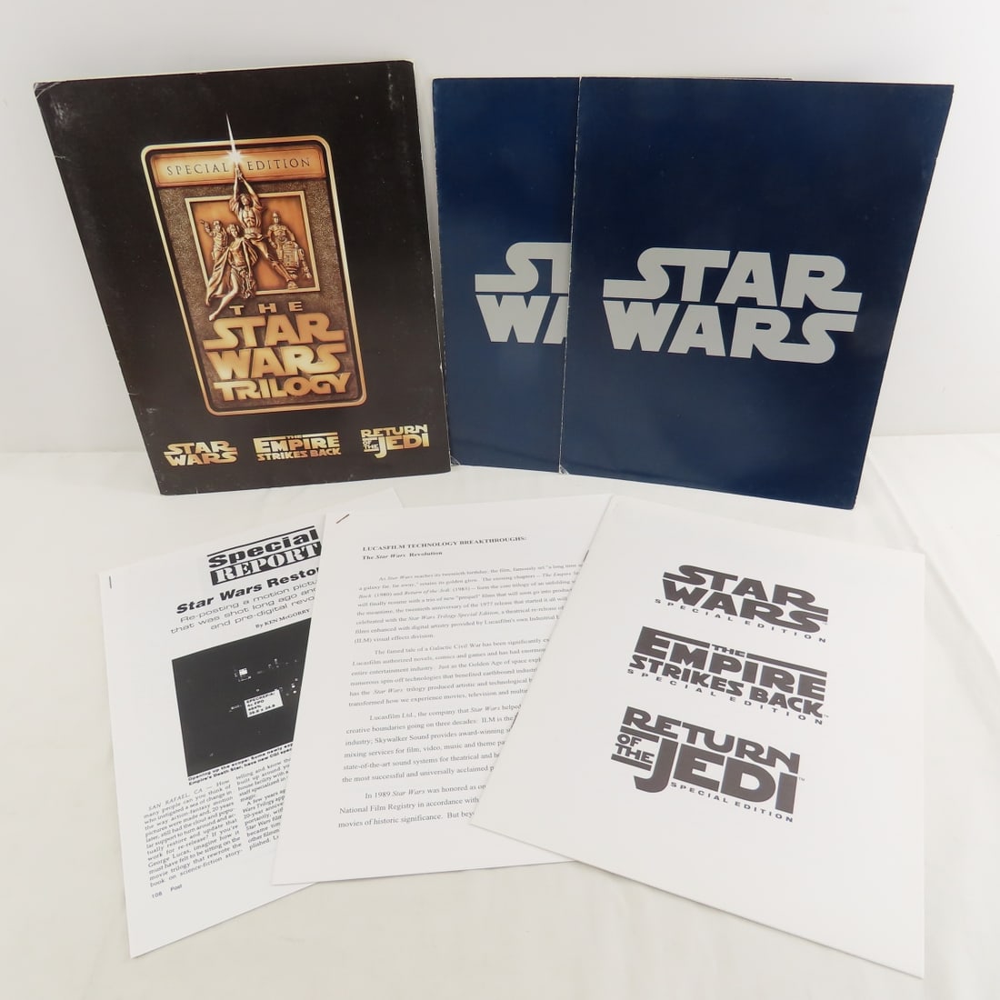 Star Wars: 5 hard covered books, paperback books - 8