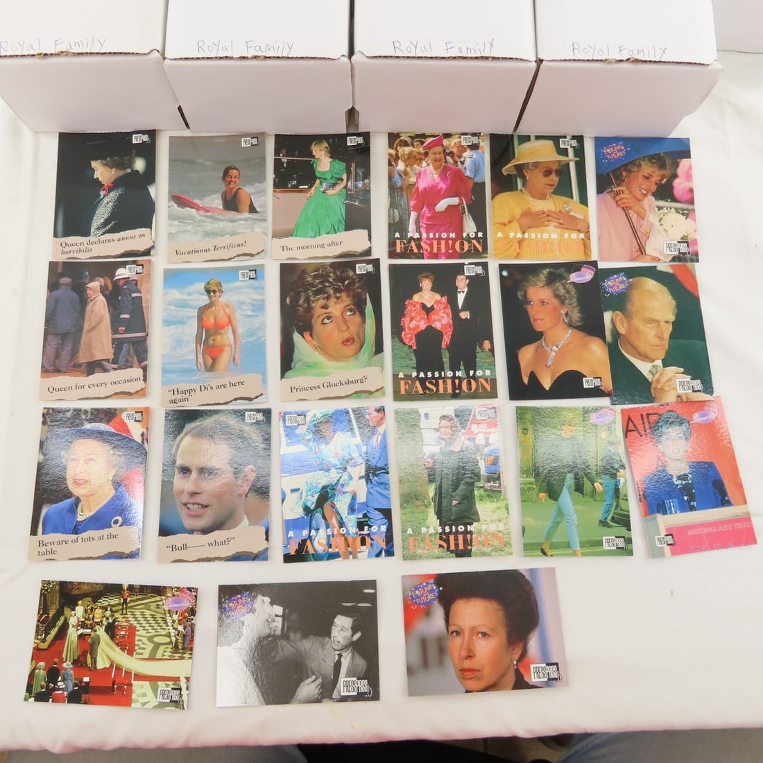 32 sets of Presspass 1993 Royal Family - 5