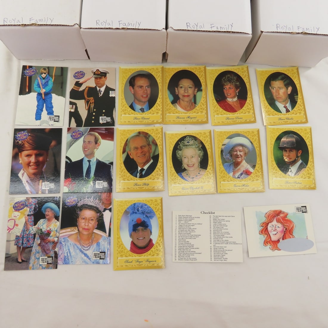 32 sets of Presspass 1993 Royal Family - 6