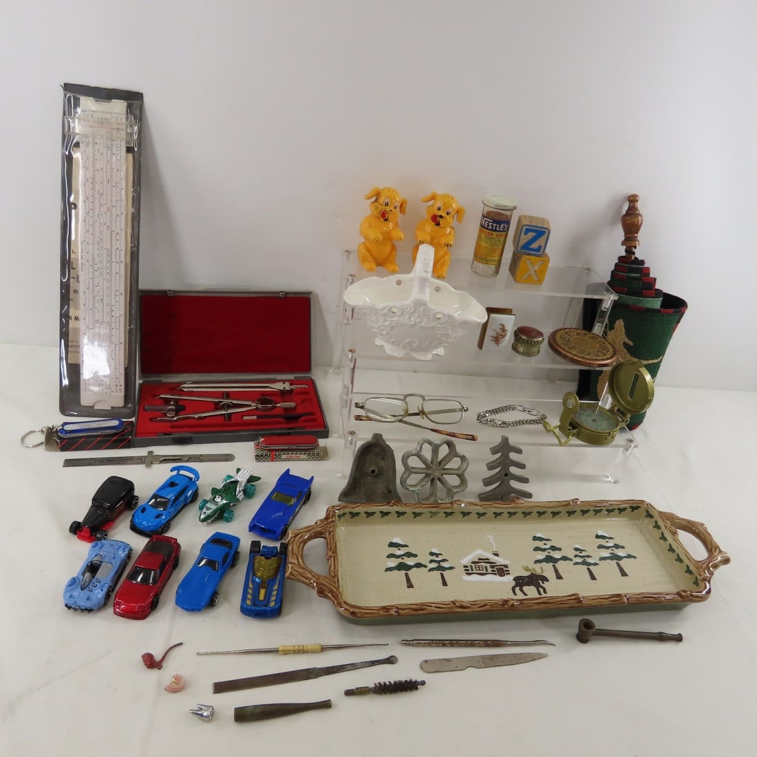 Compass, Slide Rule, Protractor, Compact & more (1 of 16)