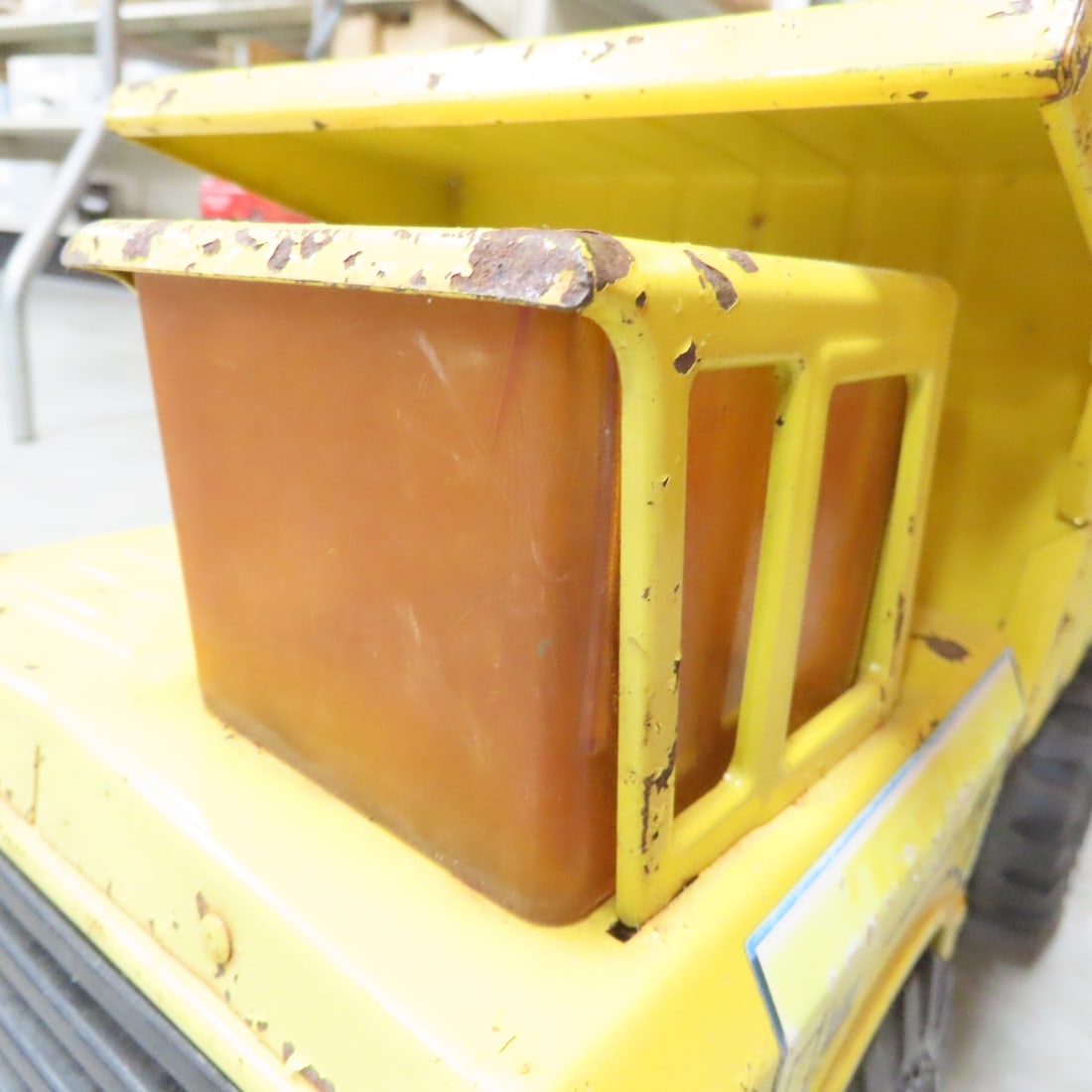 Vintage Tonka Bulldozer, Backhoe, Front End Loader - 5