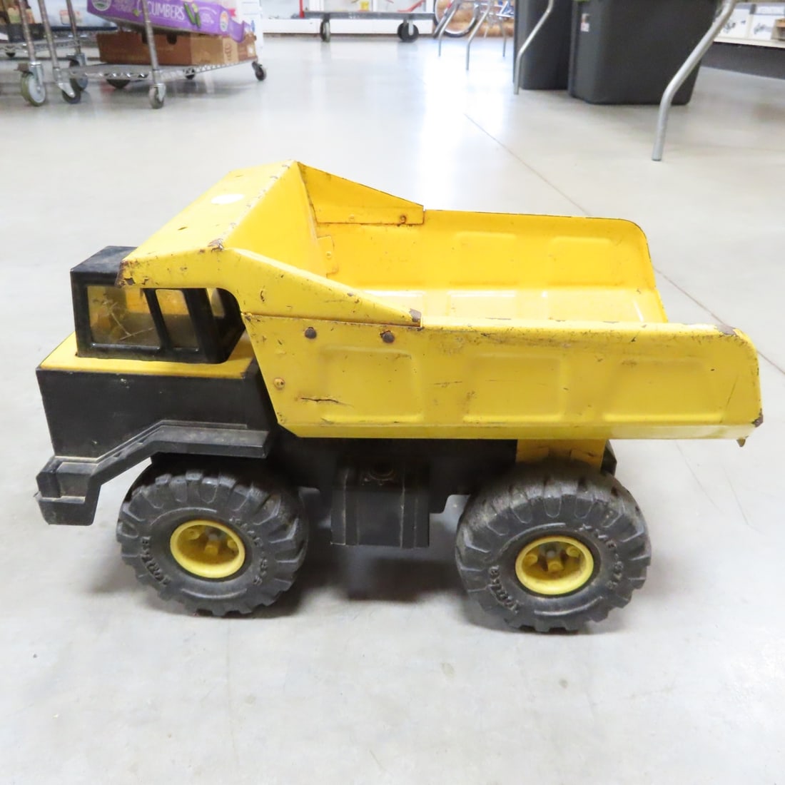 Vintage Tonka Grader, Cement Mixer, Dump Truck - 2