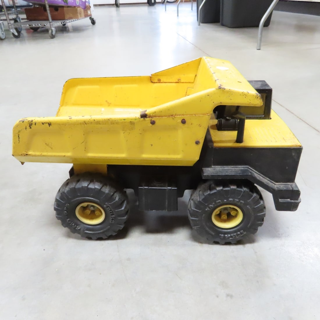 Vintage Tonka Grader, Cement Mixer, Dump Truck - 3