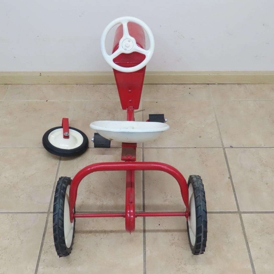 Restored Garton Powerama Chain Drive Pedal Tractor - 7