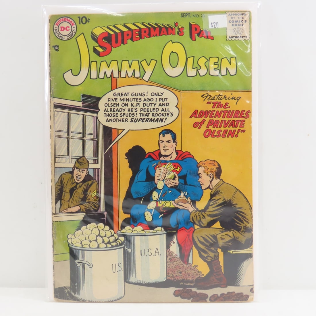 7 Vintage Superman & Superboy Comics - 2