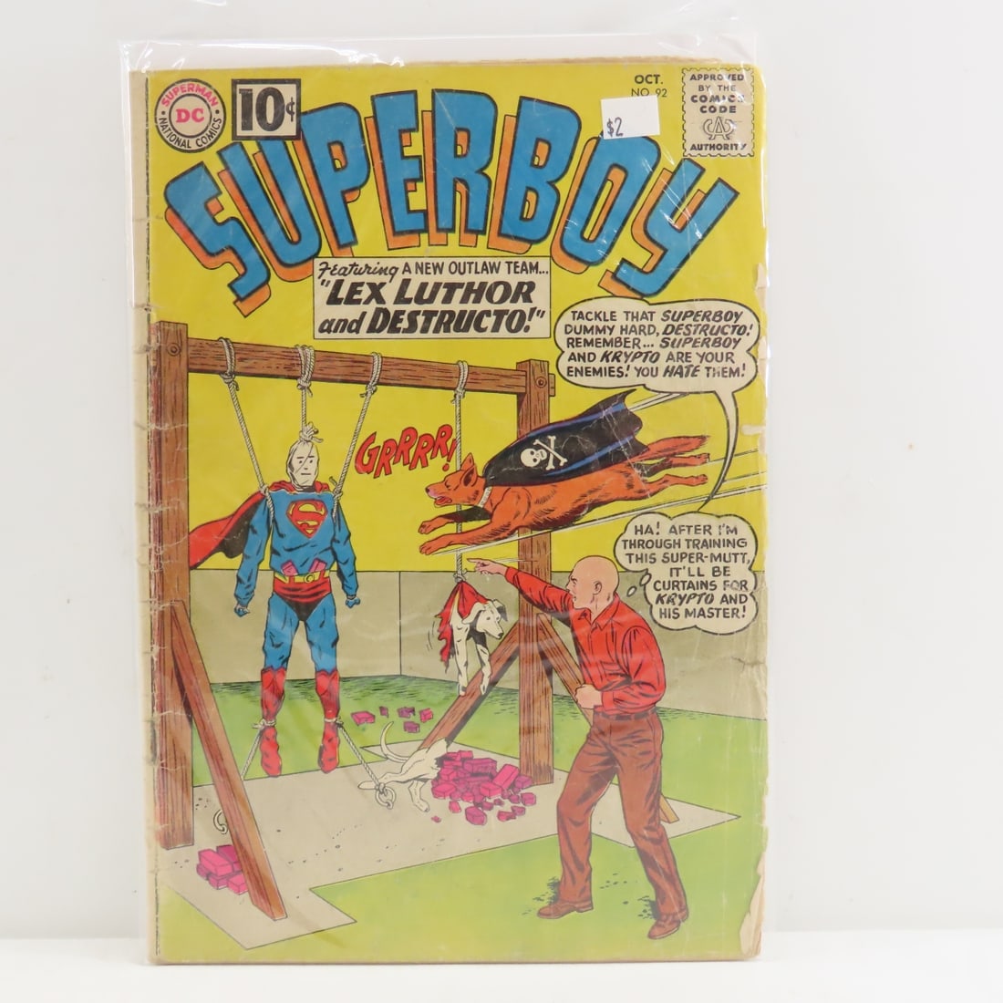 7 Vintage Superman & Superboy Comics - 7