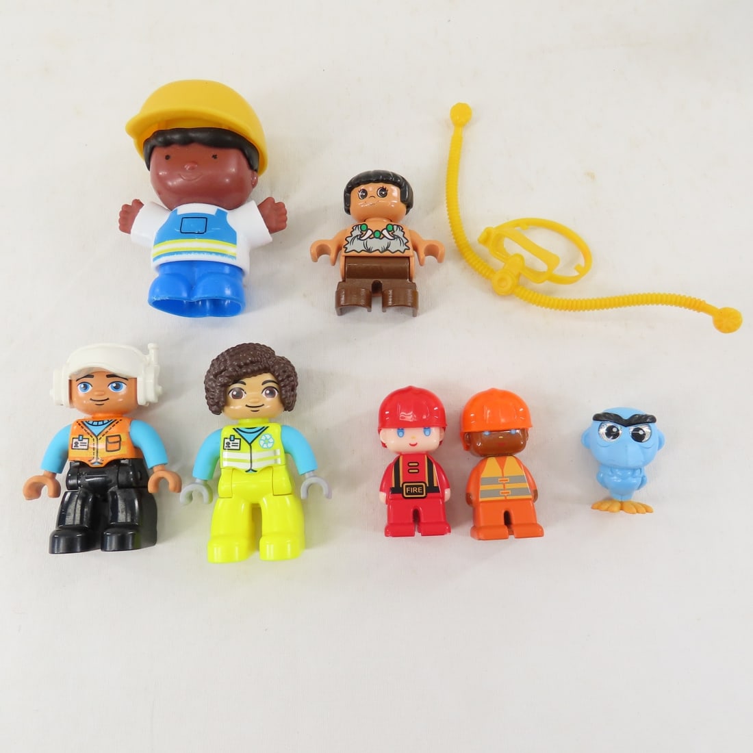 Collection of Duplo Building Bricks, Cars, People - 5