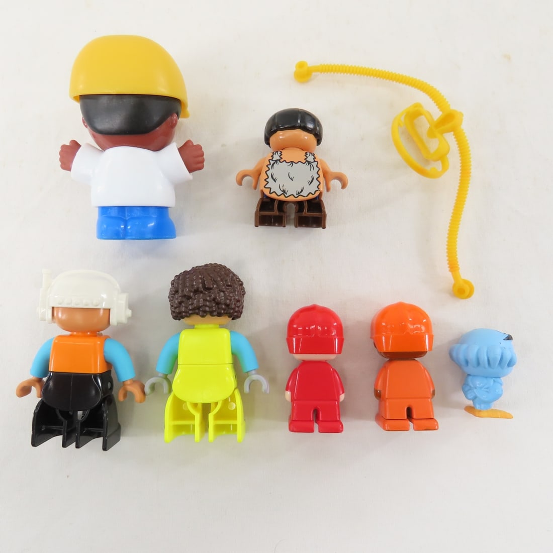 Collection of Duplo Building Bricks, Cars, People - 6
