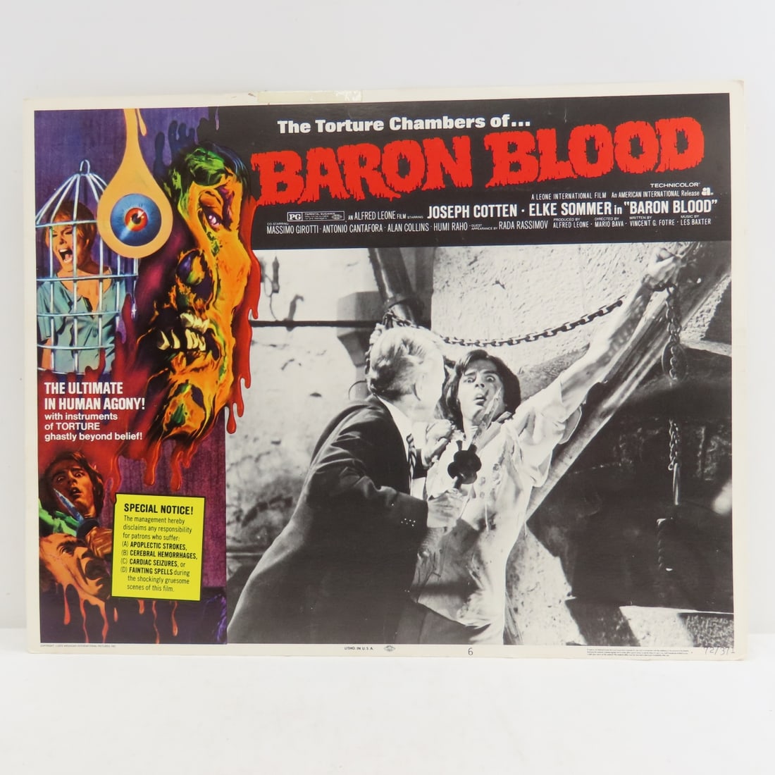 10 1970s Horror Movie Posters, Murders Rue Morgue - 7