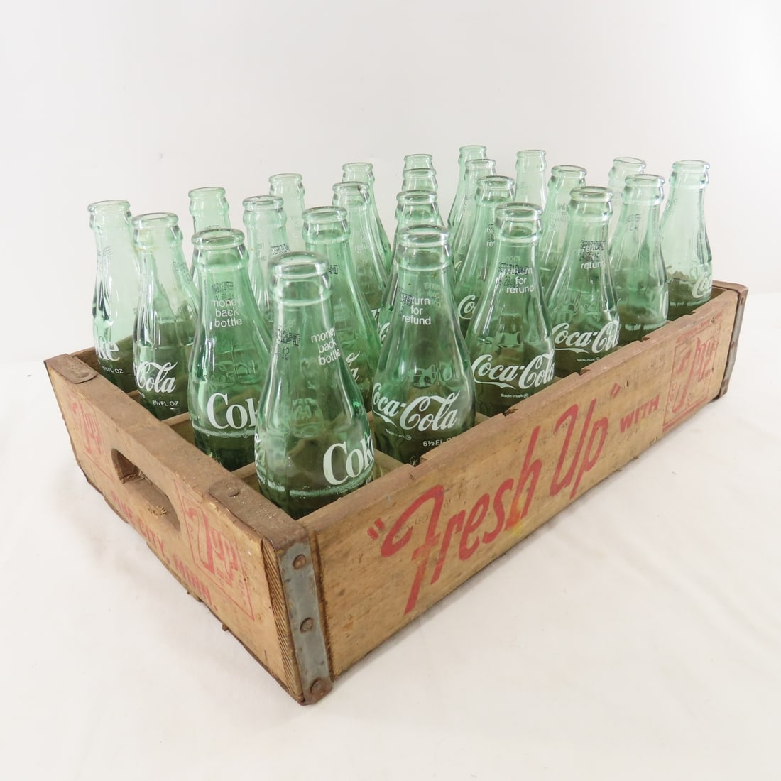 100+ Vintage Coca Cola Bottles in Wood Crates - 7