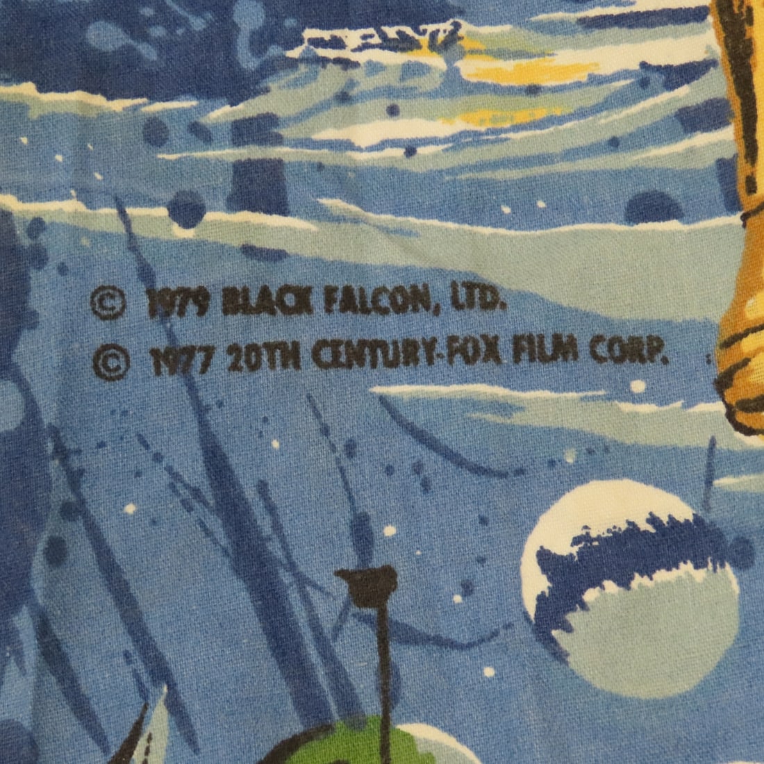 2 1979 Star Wars Empire Strikes Back Curtains - 3
