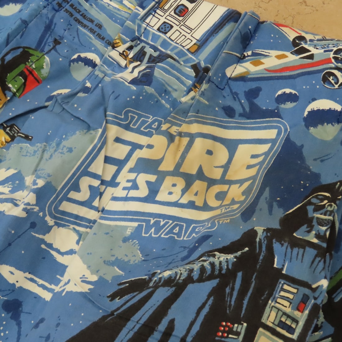 2 1979 Star Wars Empire Strikes Back Curtains - 4