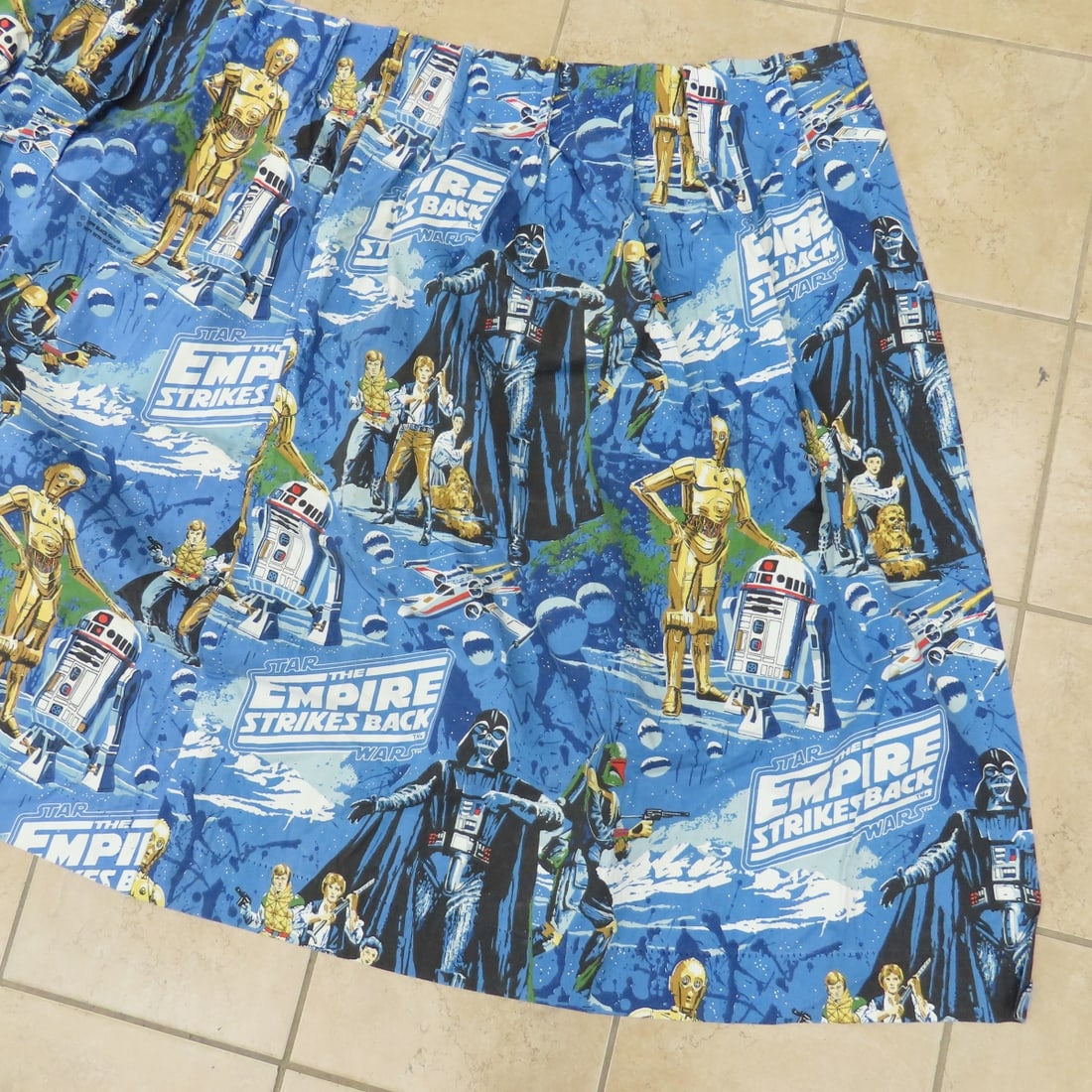 2 1979 Star Wars Empire Strikes Back Curtains - 9