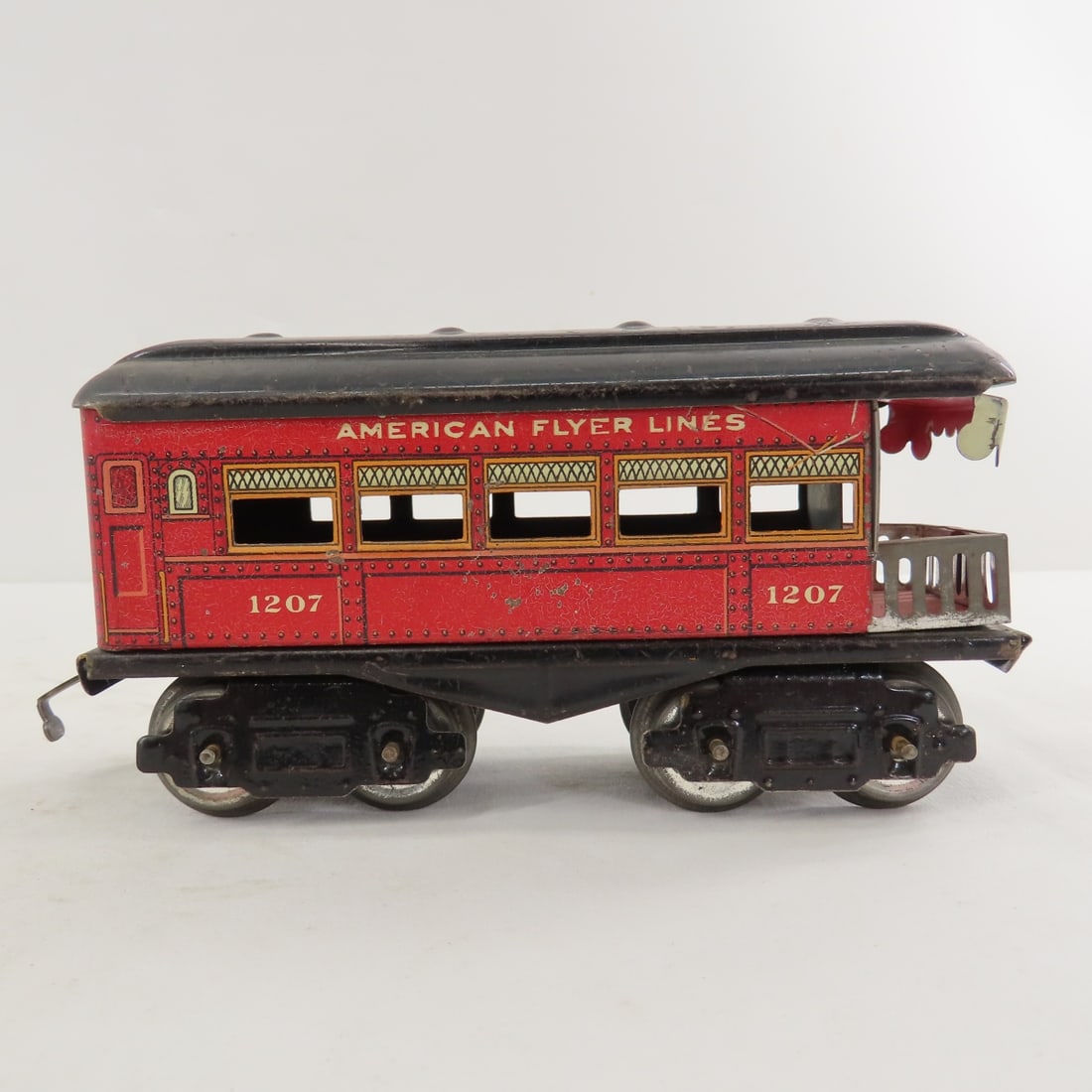 6 Pre-War Lionel, American Flyer Train Cars - 3