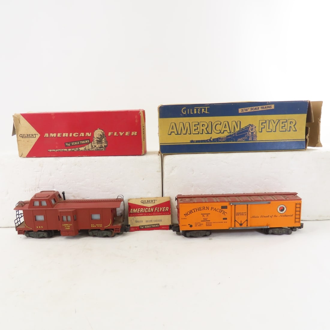 American Flyer S Gauge 474/475 Engines, Other Cars - 5