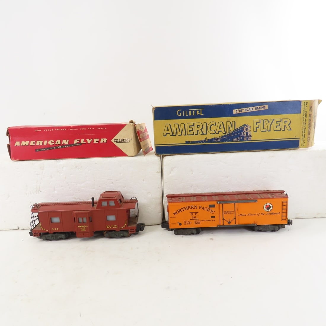 American Flyer S Gauge 474/475 Engines, Other Cars - 6