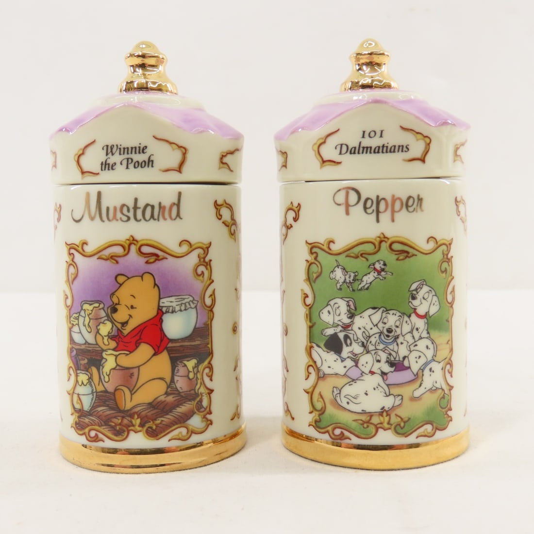 Disney Lenox Spice Jars, Marjoram, Mustard, More - 2