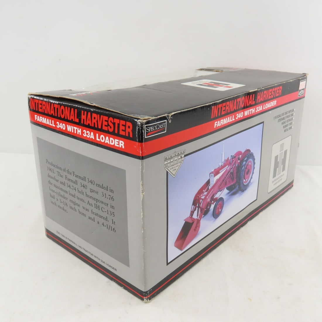 SpecCast IH Farmall 340 with 33A Loader - 6