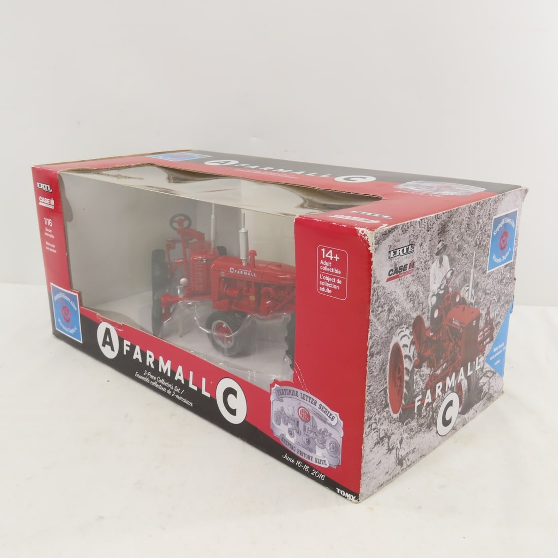 ERTL Farmall A & C Tractors in Box- Red Power - 8