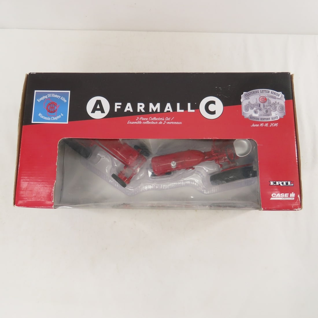 ERTL Farmall A & C Tractors in Box- Red Power - 9