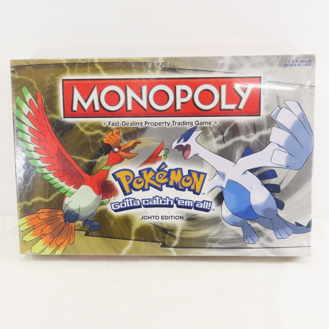2016 Pokemon Monopoly Game Sealed, Johto Edition - 2