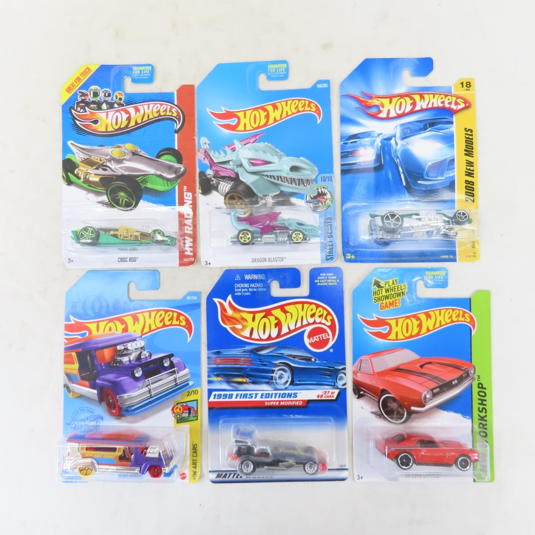 50 1990s & 2000s Hot Wheels Diecast Cars on cards - 4