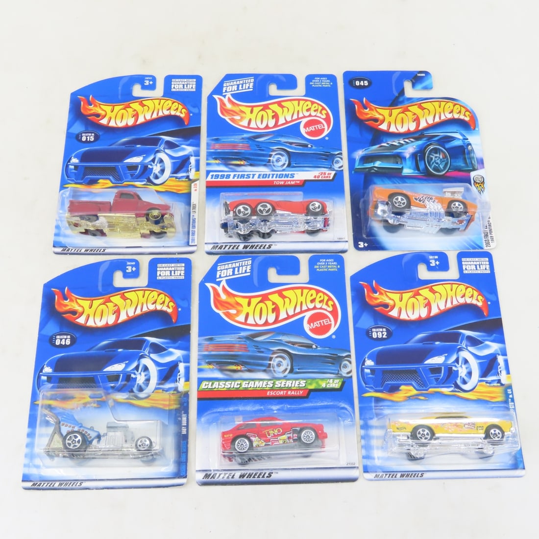 50 1990s & 2000s Hot Wheels Diecast Cars on cards - 3