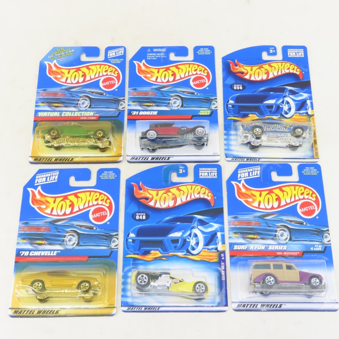 50 1990s & 2000s Hot Wheels Diecast Cars on cards - 4