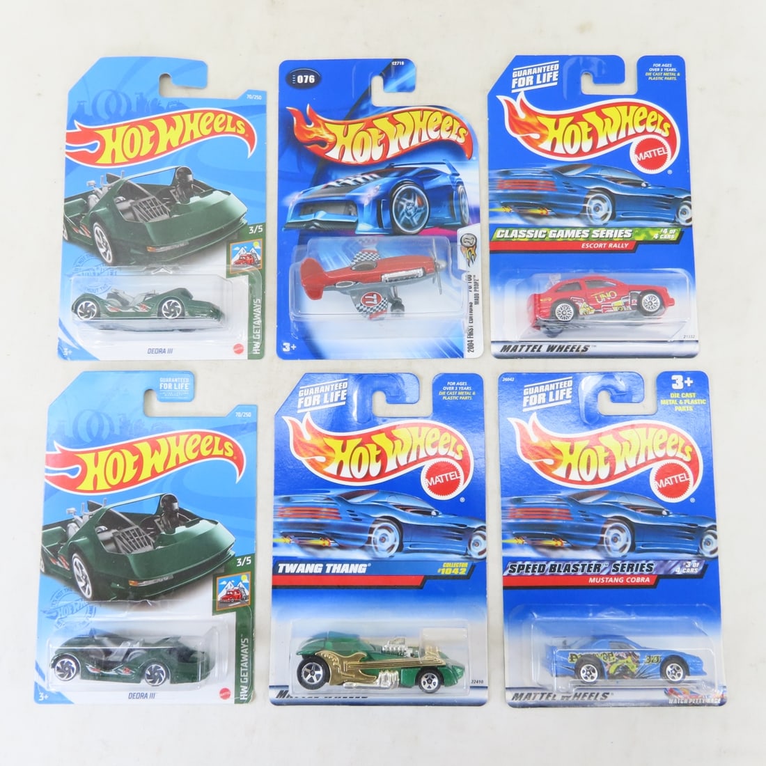 50 1990s & 2000s Hot Wheels Diecast Cars on cards - 8