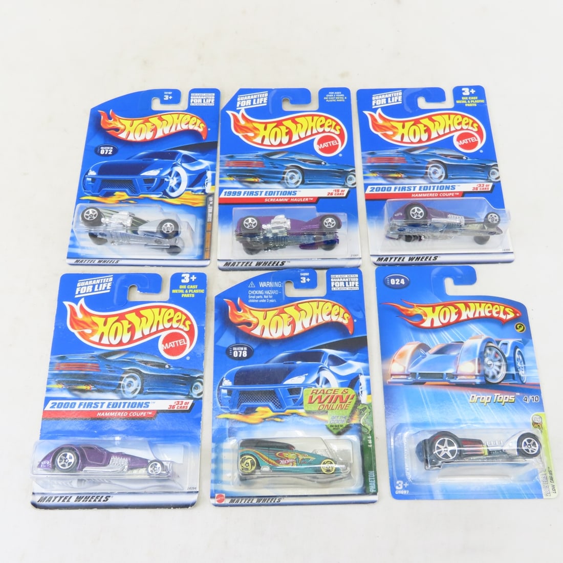 50 1990s & 2000s Hot Wheels Diecast Cars on cards - 3