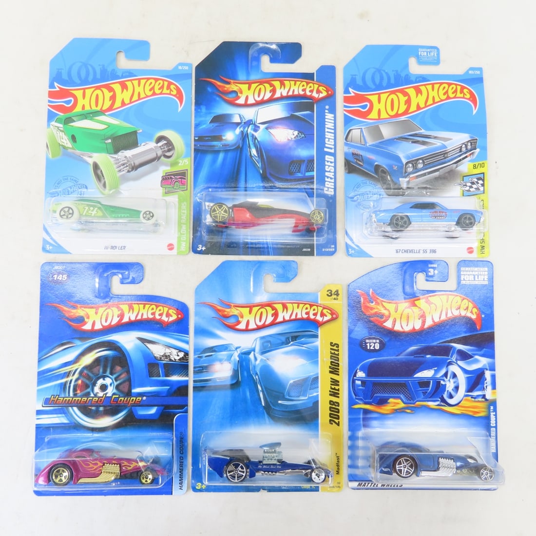 50 1990s & 2000s Hot Wheels Diecast Cars on cards - 8