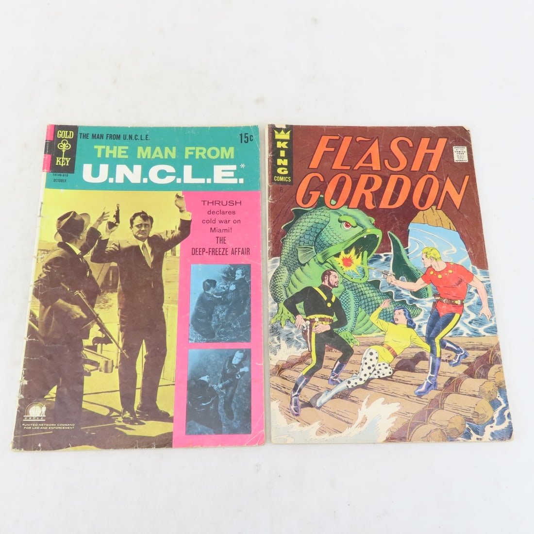 20 12-25 cent Comics Gold Key & King Flash Gordon - 8