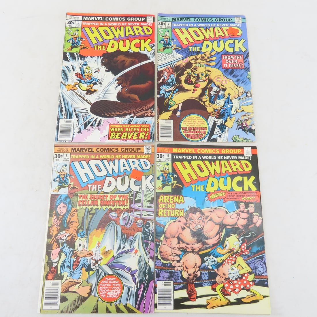 43 25-50 cent Marvel Comics, Howard The Duck - 3