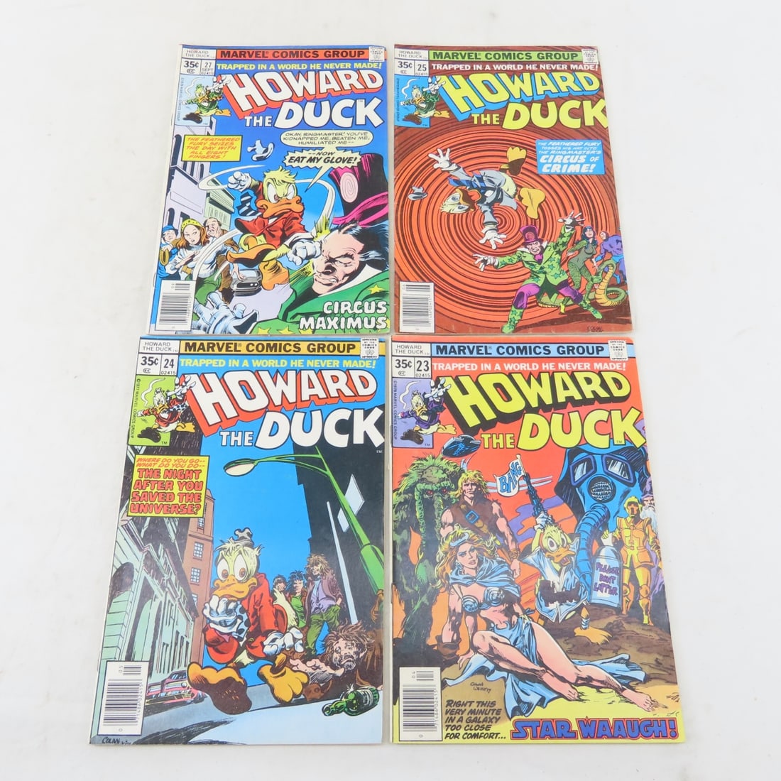 43 25-50 cent Marvel Comics, Howard The Duck - 5