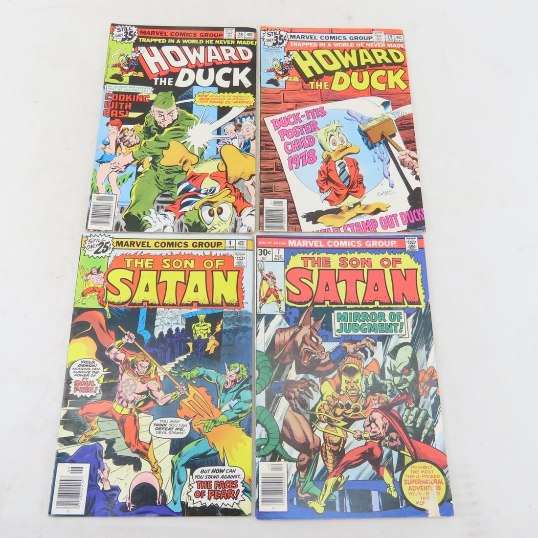 43 25-50 cent Marvel Comics, Howard The Duck - 6