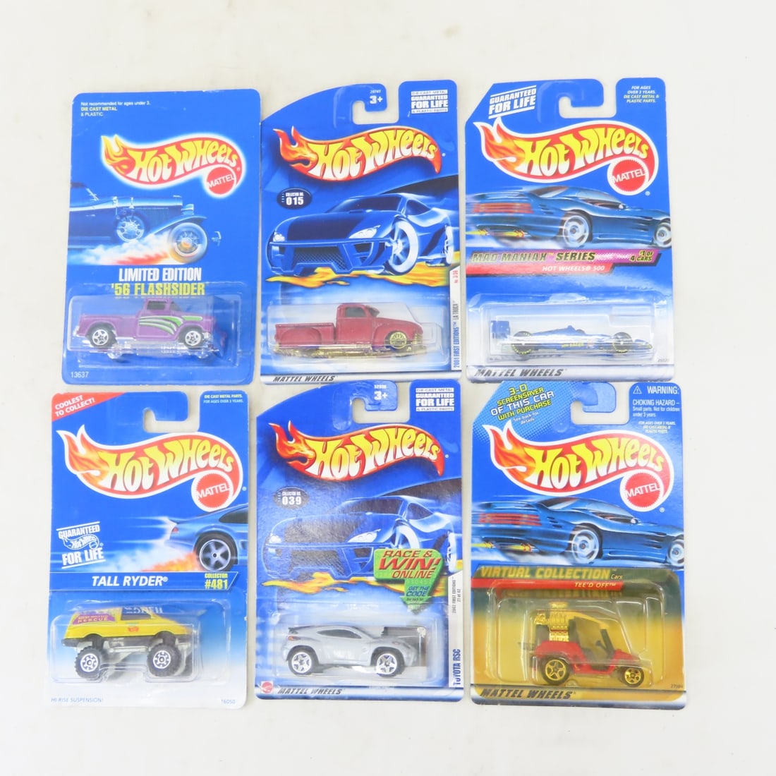 50 1990s & 2000s Hot Wheels Diecast Cars on cards - 4