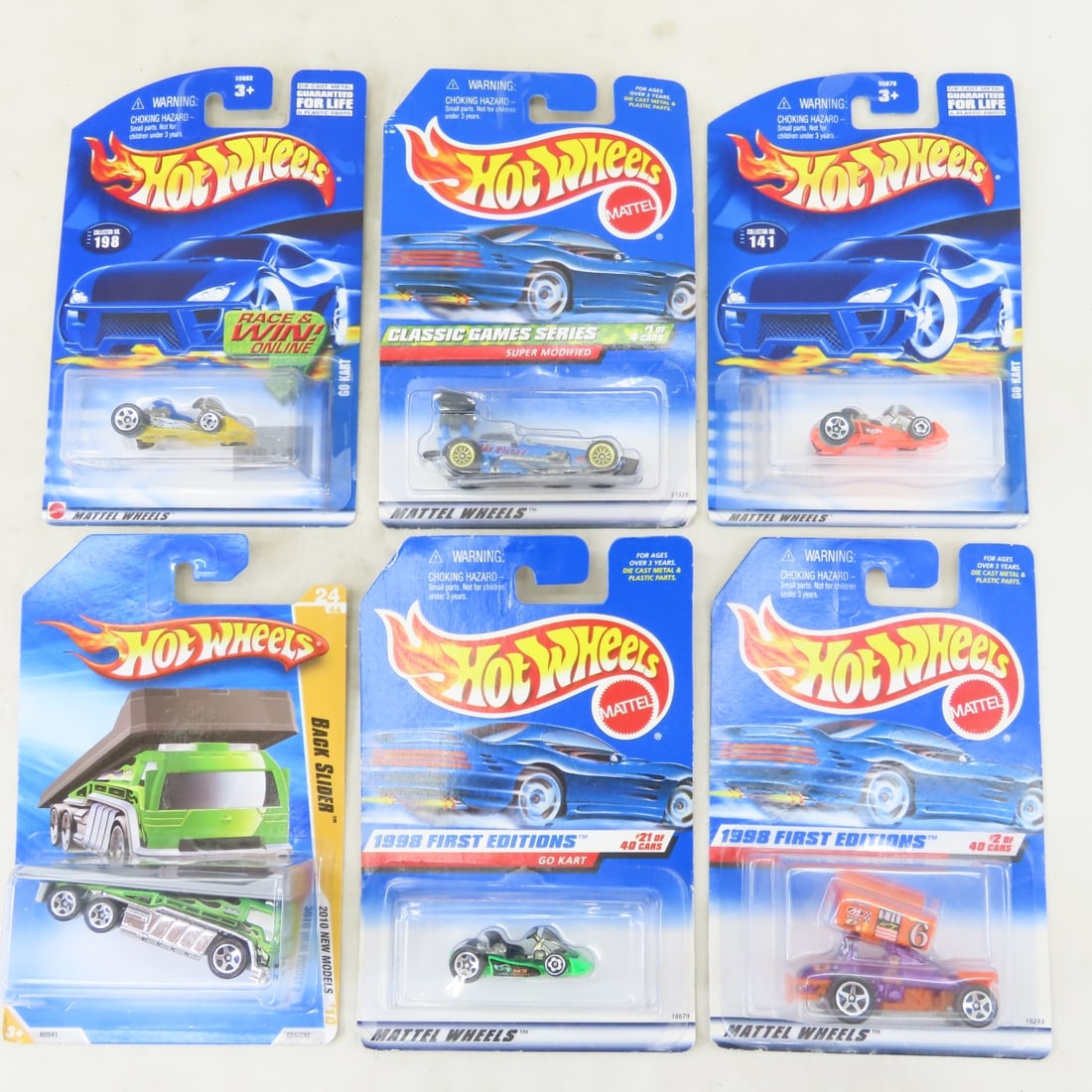 50 1990s & 2000s Hot Wheels Diecast Cars on cards - 5