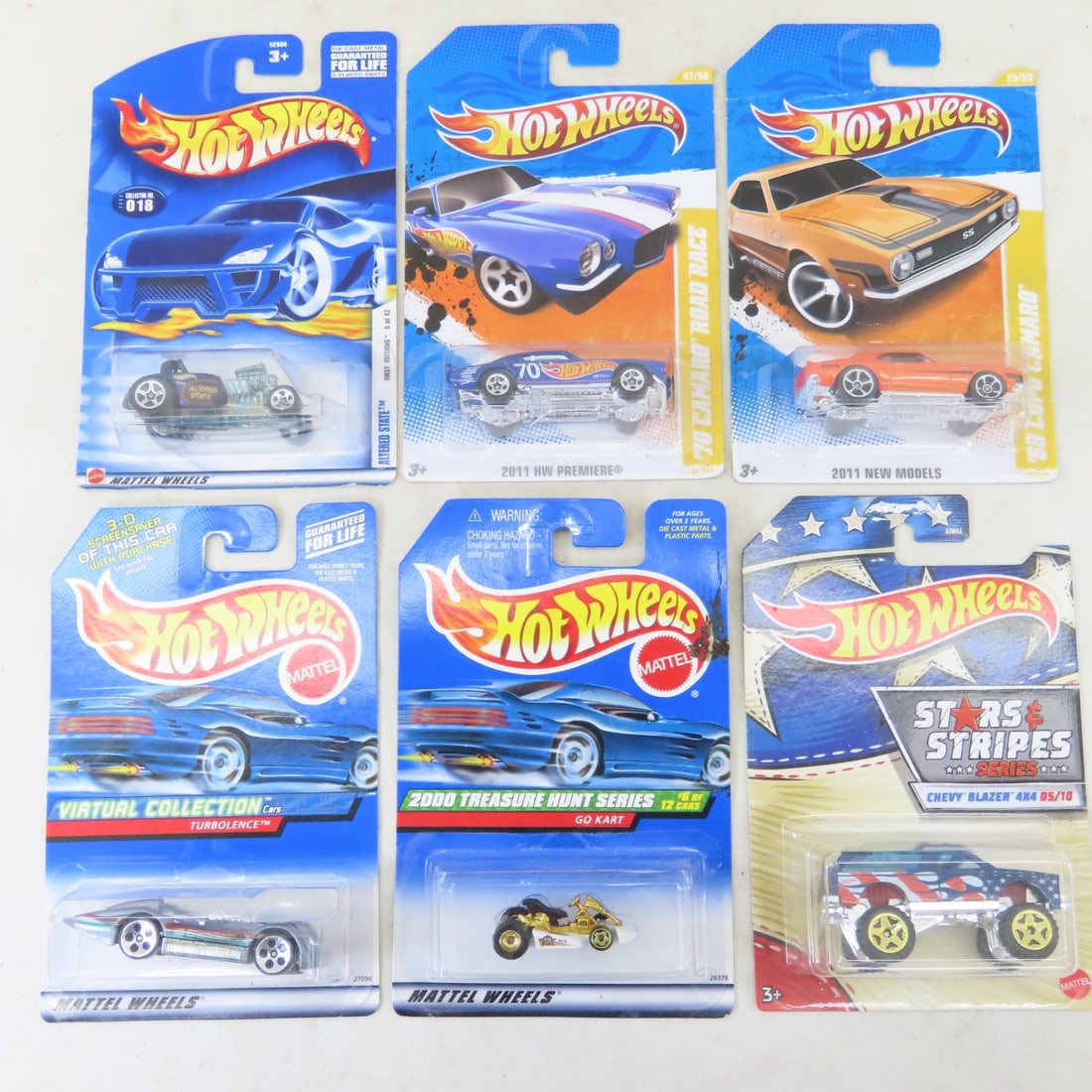 50 1990s & 2000s Hot Wheels Diecast Cars on cards - 9
