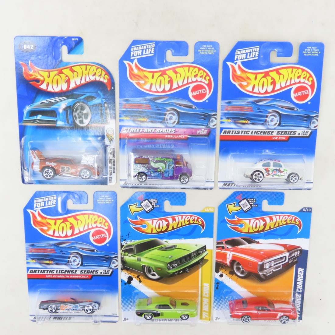 50 1990s & 2000s Hot Wheels Diecast Cars on cards - 5