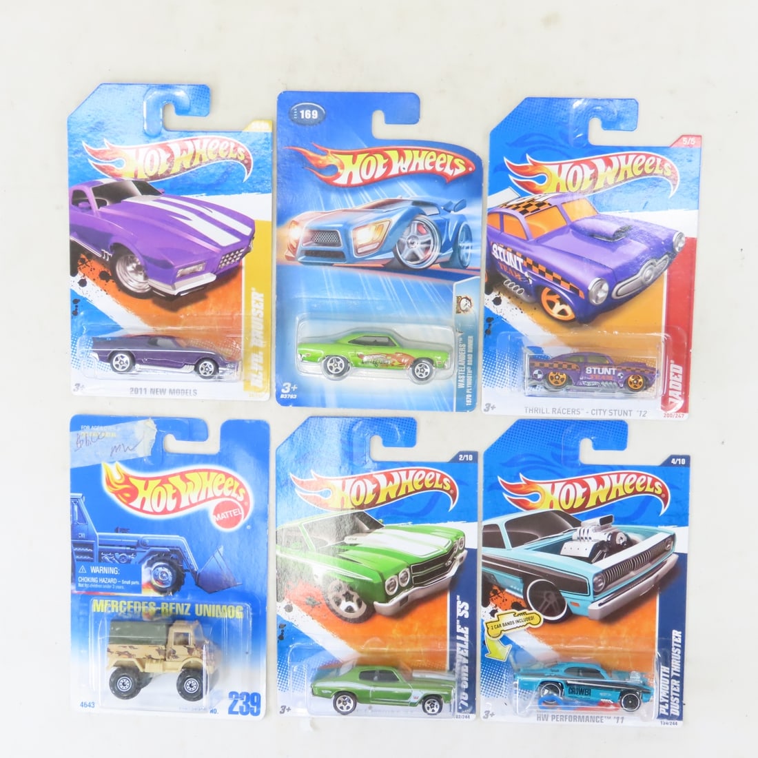 50 1990s & 2000s Hot Wheels Diecast Cars on cards - 7