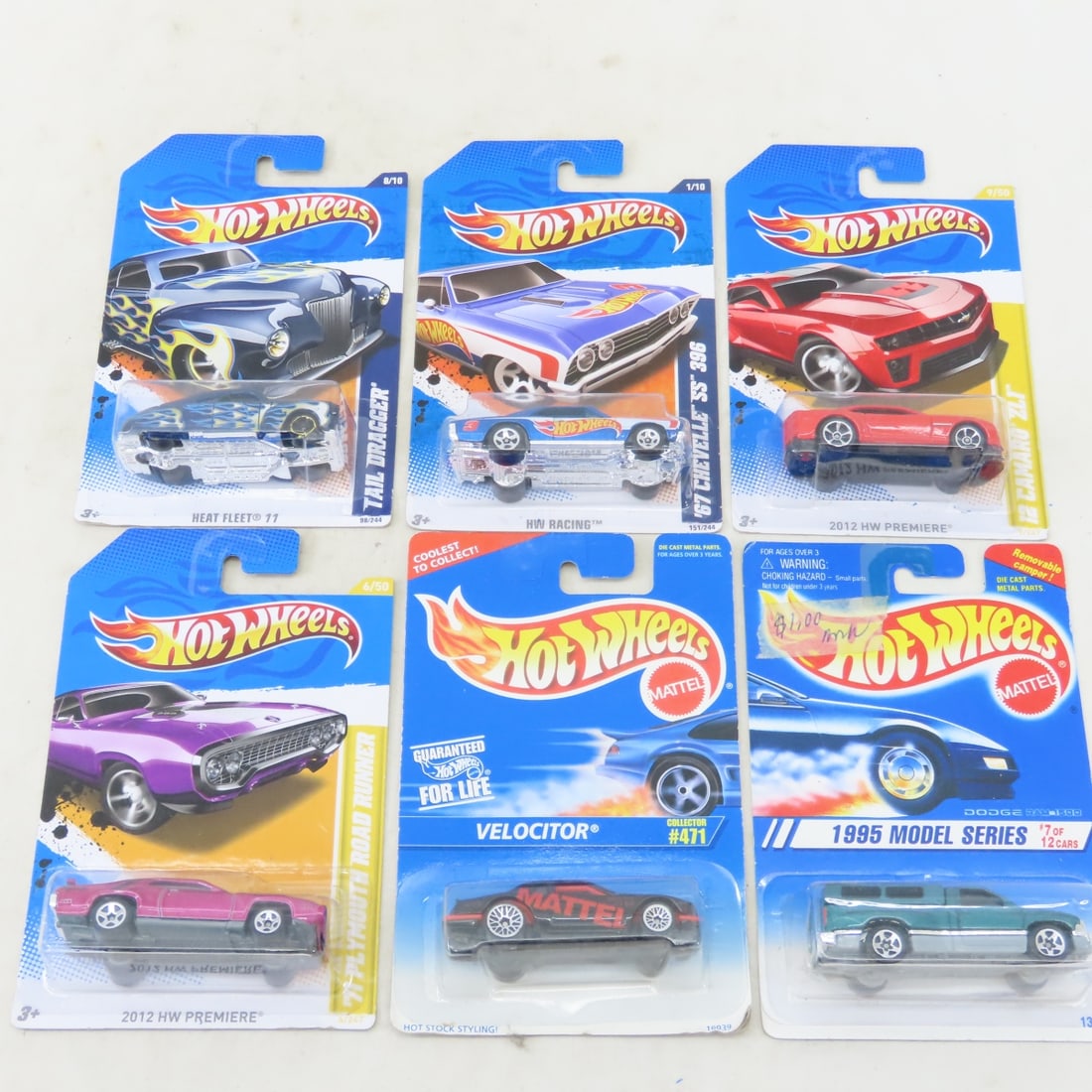 50 1990s & 2000s Hot Wheels Diecast Cars on cards - 3