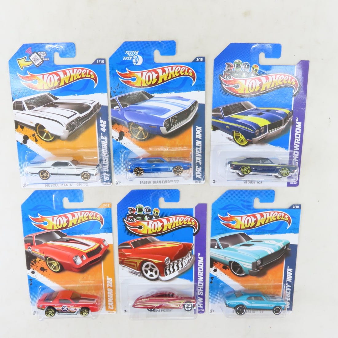 50 1990s & 2000s Hot Wheels Diecast Cars on cards - 7